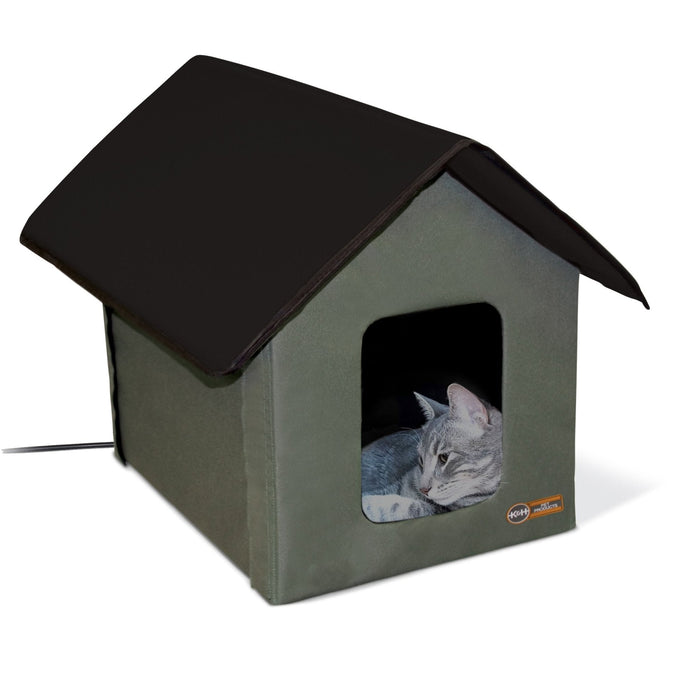 K&H Outdoor Heated Cat House - PCKJ - 1