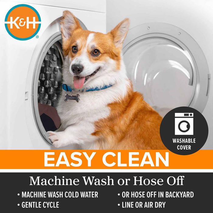 K&H Pet Products Original Pet Cot House - PCGJ - Navy Blue - Large - 6