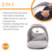 K&H Pet Products Thermo - Pet Cave Heated Cat Bed – Plush Cat Cave & Tunnel for Cats and Small Dogs - PCVG - Grey - 17" x 15" x 13" - 3