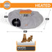 K&H Thermo - Kitty Heated Cat Tunnel – Indoor Heated Cat Bed and Play Tunnel with Machine Washable Pillow - PCVK - Grey - 28" x 28" x 9" - 2