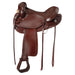 King Series Comfort Gaited Trail Saddle, No Horn - JTI5E - Brown - 15" - 2