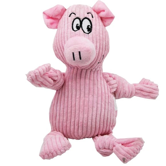 Animal-Shaped Plush Pet Squeaker Toy  