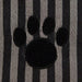 Bone Dry Pet Grooming Microfiber Towel in Black Stripe Embroidered Collection  