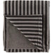 Bone Dry Pet Grooming Microfiber Towel in Black Stripe Embroidered Collection  
