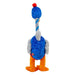 KONG Bendeez™ Plush Dog Toy with Flexible Rope Core & Squeaker - K9ADC - Bird - Large - 1 ct - 18