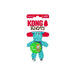 KONG Floppy Knots Plush Dog Toy with Internal Rope & Squeaker - K9AC8 - Teal Hippo - XSmall - 1 ct - 36