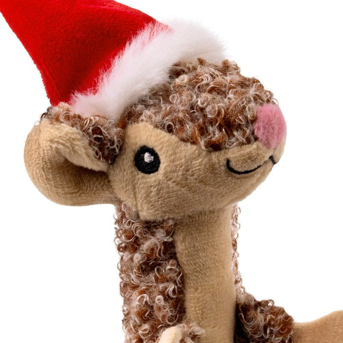 KONG Holiday Cat Luvs Mouse Plush Catnip Cat Toy - K9AA1 - Brown - One Size - 1 ct - 4