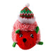 KONG Holiday Comfort Plus HedgeHug Dog Toy with Squeaker, Assorted Colors - K9AAM - Medium - Assorted - 1 ct - 11