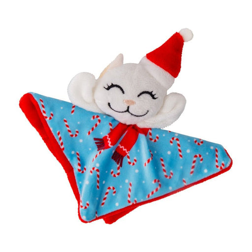 KONG Holiday Crackles Plush Catnip Cat Toys - K9AA5 - Santa Kitty - One Size - 5