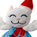 KONG Holiday Crackles Plush Catnip Cat Toys - K9AA5 - Santa Kitty - One Size - 10