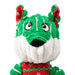 KONG Holiday Floppy Knots Fox Interactive Plush Dog Toy, Sm/Md - K9AAS - Sm/Md - Green - 1 ct - 4