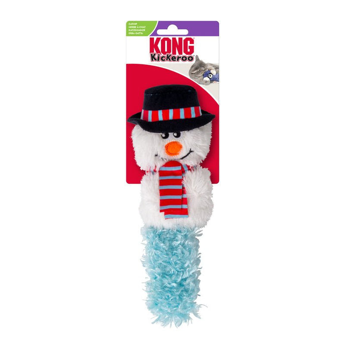 KONG Holiday Kickeroo® Assorted Characters Crinkle Catnip Cat Toy - K9AA7 - Assorted - One Size - 1 ct - 6