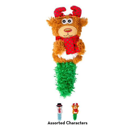 KONG Holiday Kickeroo® Assorted Characters Crinkle Catnip Cat Toy - K9AA7 - Assorted - One Size - 1 ct - 1