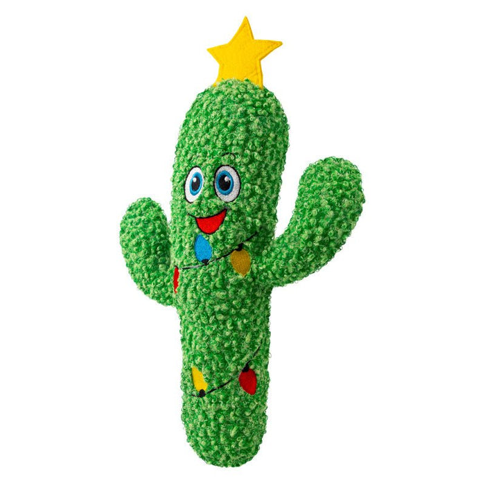 KONG Holiday Kickeroo® Cactus Plush Catnip Crinkle Cat Toy - K9AA6 - Green - One Size - 1 ct - 6