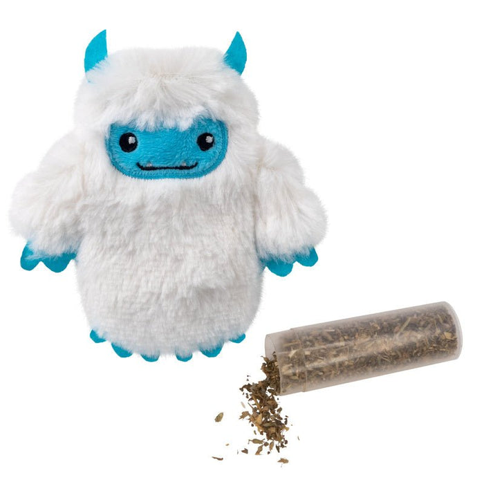 Kong Holiday Refillables Catnip Cat Toys - K9AAE - Yeti - 1 ct - 3