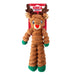 KONG Holiday Shakers™ Crumples Dog Toy, Reindeer, XL - K9AAX - Brown - XL - 1 ct - 2