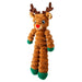 KONG Holiday Shakers™ Crumples Dog Toy, Reindeer, XL - K9AAX - Brown - XL - 1 ct - 6