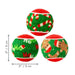 KONG Holiday SqueakAir® Balls, 6 Pack – Festive Dog Tennis Balls for Fetch & Interactive Play, Gentle on Teeth - K9AB7 - Multi - Medium (2.5"D) - 6 ct - 4