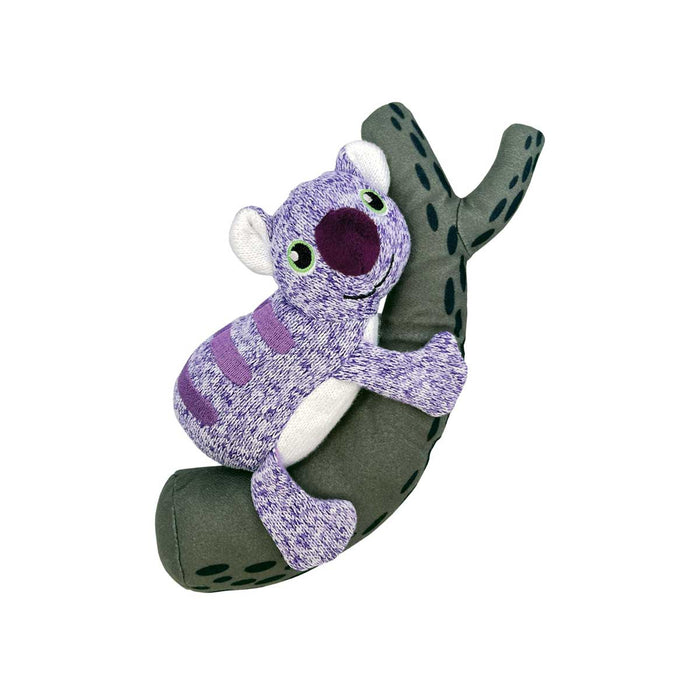 KONG Pull - A - Partz™ 2 - in - 1 Squeaky Plush Dog Toy - K9ACZ - Koala - Small - 1 ct - 5