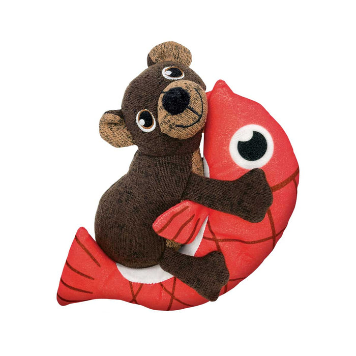 KONG Pull - A - Partz™ 2 - in - 1 Squeaky Plush Dog Toy - K9AD1 - Bear - Medium - 1 ct - 9