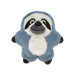 KONG Snuzzles Kiddos Plush Small Dog Toy with Squeaker & Crinkle - K9ACJ - Grey Raccoon - Small - 1 ct - 11