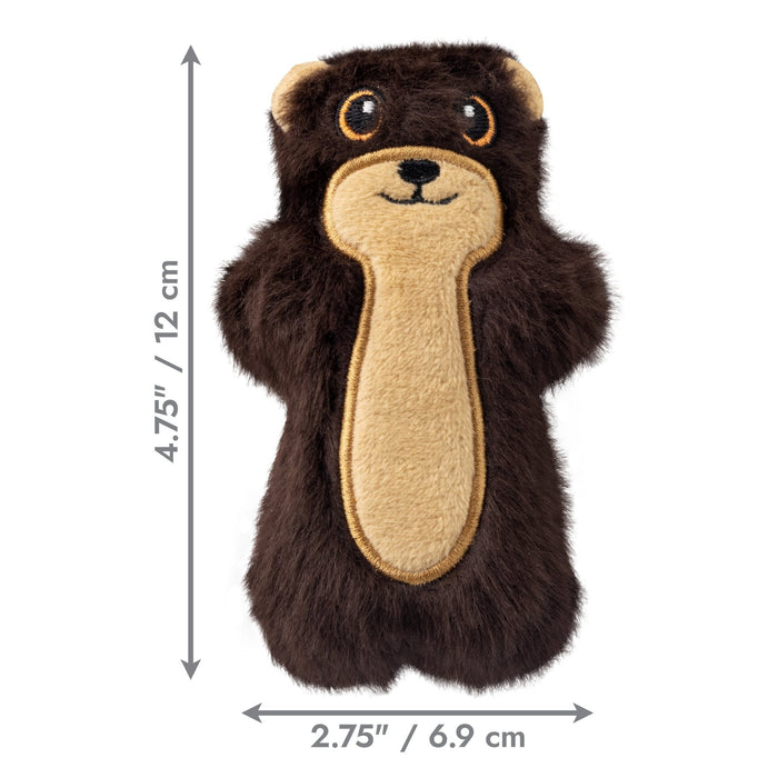 KONG Snuzzles Mini Squeaky Plush Dog Toy - K9ACC - Otter - XSmall - 1 ct - 3