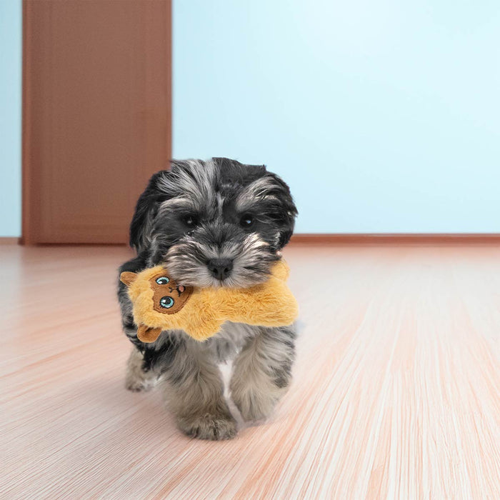 KONG Snuzzles Mini Squeaky Plush Dog Toy - K9ACD - Llama - XSmall - 1 ct - 16