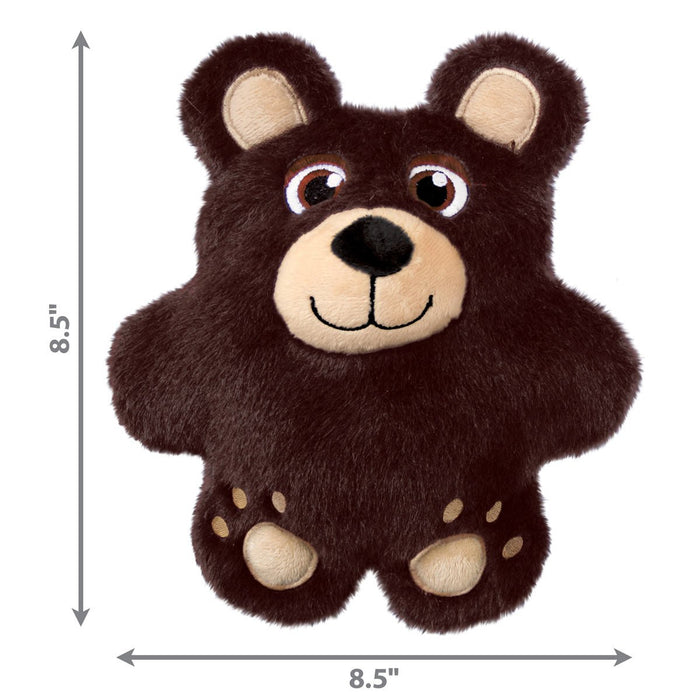 KONG Snuzzles Squeaky Medium Plush Dog Toy - K9ACL - Bear - Medium - 1 ct - 3