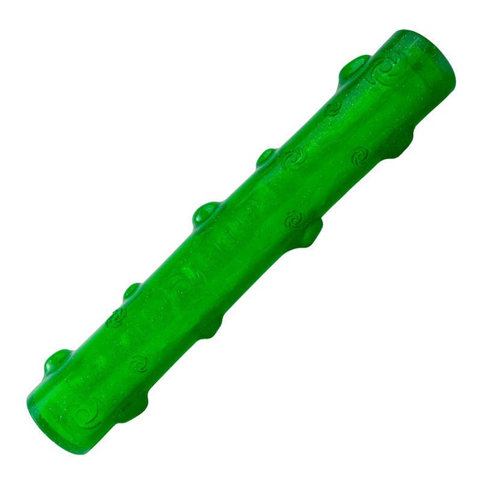 KONG Squeezz® Holiday Dog Toys – Fun Fetch & Chew Toys, Assorted Colors - K9ABB - Crackle Stick - Large - 1 ct - 9