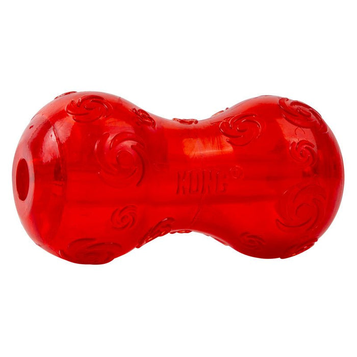 KONG Squeezz® Holiday Dog Toys – Fun Fetch & Chew Toys, Assorted Colors - K9ABC - Dumbbell - Small - 1 ct - 22
