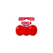 KONG Squeezz® Holiday Dog Toys – Fun Fetch & Chew Toys, Assorted Colors - K9ABC - Dumbbell - Small - 1 ct - 24