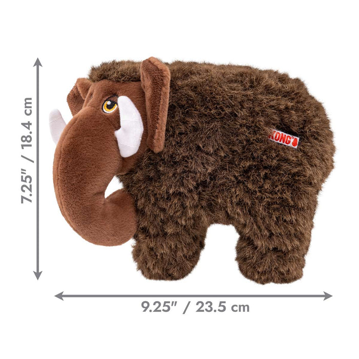 KONG Toughz Squeaky Plush Dog Toy – Medium, Durable & Soft - K9ABQ - Mammoth - Medium - 1 ct - 3