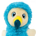 KONG Toughz Squeaky Plush Dog Toy – Medium, Durable & Soft - K9ABS - Dodo Bird - Medium - 1 ct - 17
