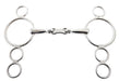 Korsteel French Link 3 Ring Dutch Gag Bit - KOK3 - 1