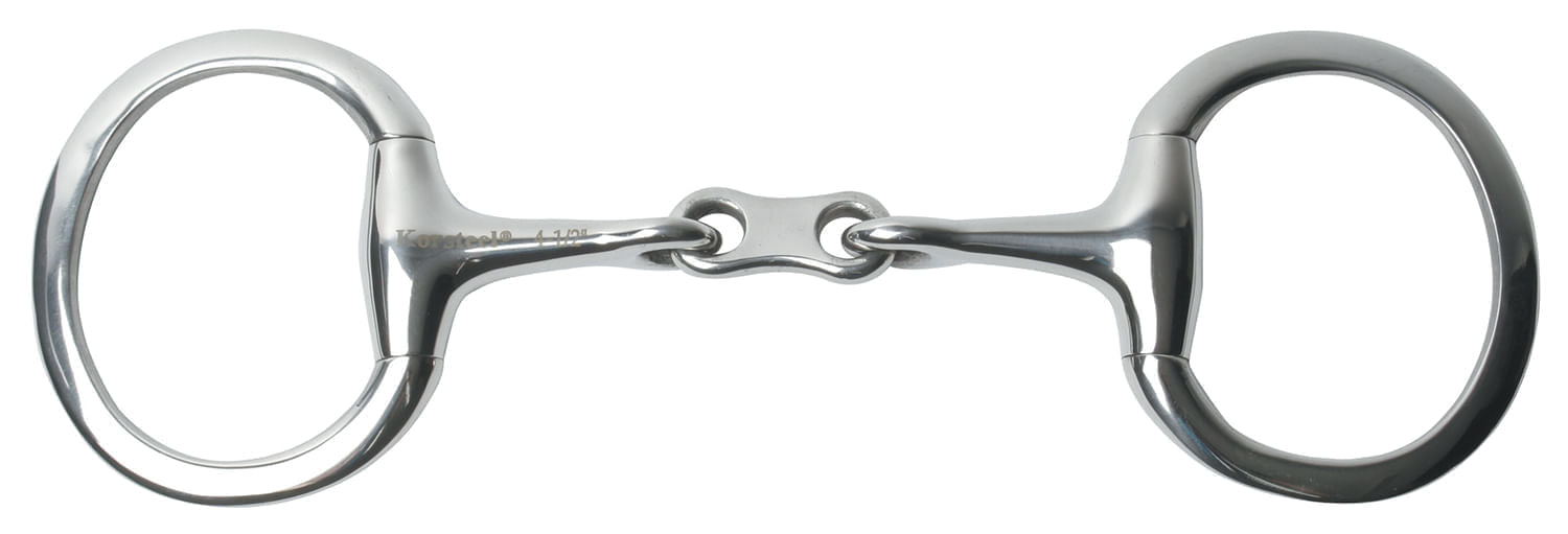 Korsteel French Link Eggbutt Snaffle Bit, 5" - KO1FM - 1