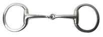 Korsteel Med Weight Solid Mouth Eggbutt Snaffle Bit - KO1GC - 1