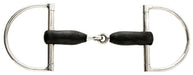 Korsteel Rubber Mouth Big Dee Ring Snaffle Bit - KO1G9 - 5 in - 1