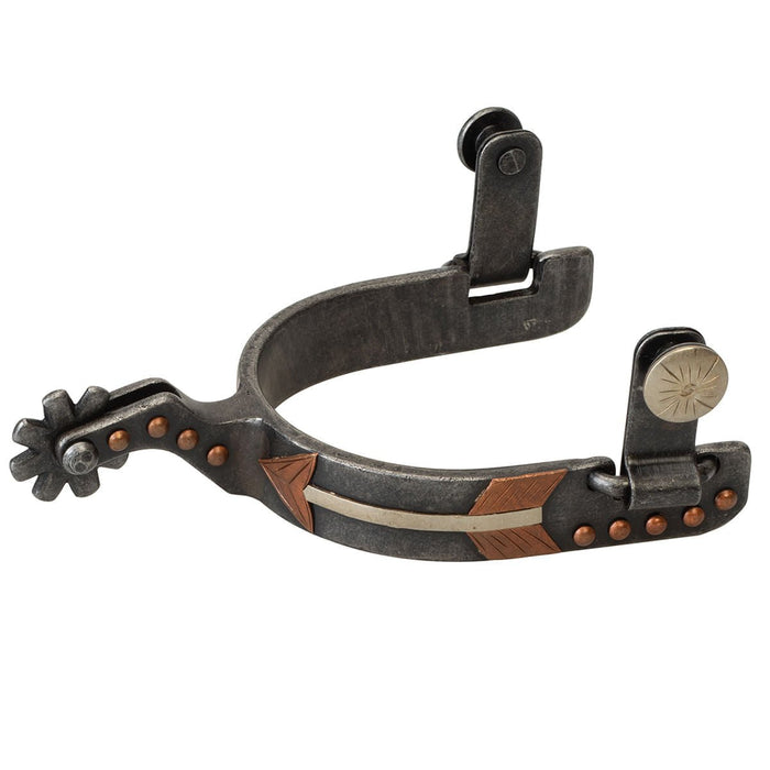 Ladies' Buffed Black Arrow Spurs - WLC2C2 - 1