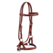 Latigo Padded Leather Sidepull - BUFWC - Brown - Horse - 1