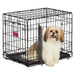 Life Stages ACE Double Door Crate for Dogs, Black, Small, 24" - 010MWH-424DD - 1
