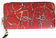 Lila Snaffle Bridle Clutch Wallet - AWI2C - Red - 1