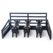 Little Buster Show Cattle Stall Display, Black - LB12Z - 2