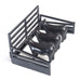 Little Buster Show Cattle Stall Display, Black - LB12Z - 3