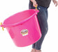 Little Giant Muck Tub – 40 & 70 Quart Heavy Duty Muck Bucket with Plastic Handles - M31CA - 70 Quarts (17.5 Gallons) - Pink - 3