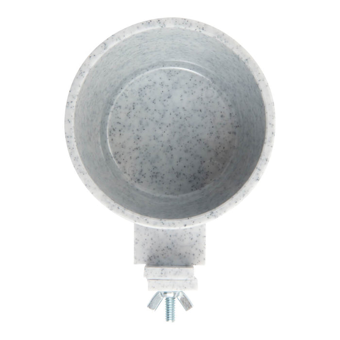 Lixit Quick Lock Crock Removable Food & Water Bowl for Cages, Kennels, & Crates - L8Q1 - 10 oz - 3