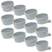 Lixit Quick Lock Crock Removable Food & Water Bowl for Cages, Kennels, & Crates - L8Q2-12-KIT - 20 oz - 12 - 8