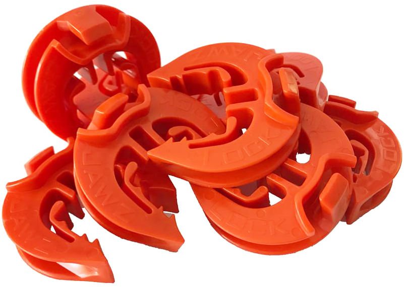 Lock Jawz 25 Pack T - Post Insulator - AABAO - Orange - 5