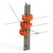 Lock Jawz 25 Pack T - Post Insulator - AABAO - Orange - 8