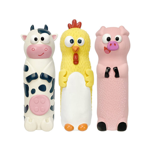 Look Who’s Crunching, 8", Assorted (Cow, Chicken, Pig) - MR1DQ - 8" - 1