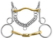 M Toulouse Short Shank Curb & Bradoon Set - RH254 - 5.5 in - 4